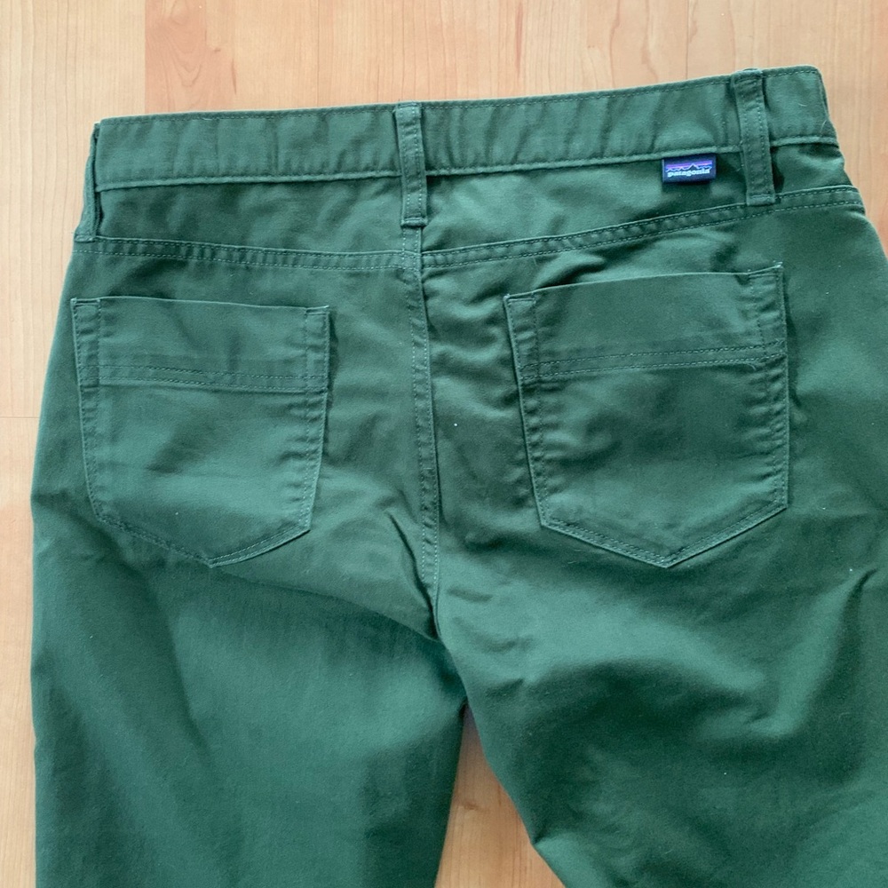 Women’s Patagonia Pinyon Pines Pants Size 6 Green 30x31 Stretch Style 55460